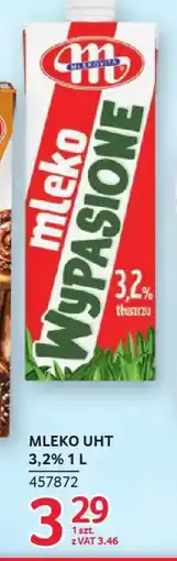 Selgros Mlekovita Mleko Wypasione UHT oferta