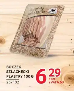 Selgros Kupfery Boczek Szlachecki Plastry oferta