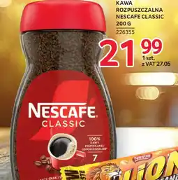 Selgros Nescafe classic Kawa rozpuszczalna oferta