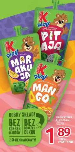 Selgros Kubuś Play Napój oferta