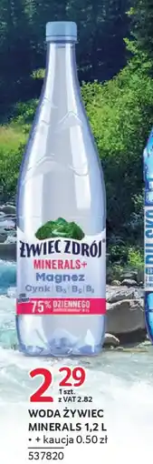 Selgros Żywiec zdrój Woda minerals oferta
