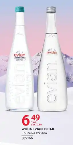 Selgros Evian Woda oferta