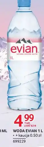 Selgros Evian Woda oferta