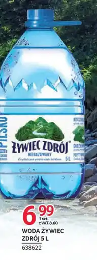 Selgros Żywiec zdrój Woda niegazowana oferta