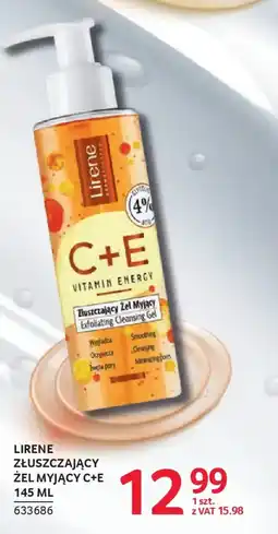 Selgros Lirene Złuszczający Żel Myjący c+e Vitamin Energy oferta