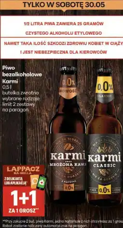 Delikatesy Centrum Piwo bezalkoholowe Karmi oferta