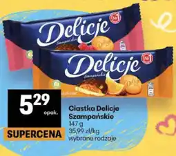 Delikatesy Centrum Ciastka Delicje Szampańskie oferta