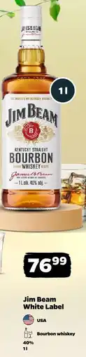 Netto Bourbon whiskey Jim Beam White Label oferta