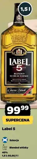 Netto Label 5 Blended whisky oferta
