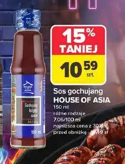 Carrefour Sos gochujang HOUSE OF ASIA oferta
