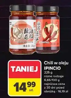 Carrefour Ipincio Chili w oleju oferta