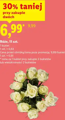 Lidl Róże, 11 szt oferta
