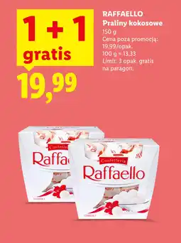 Lidl RAFFAELLO Praliny kokosowe oferta