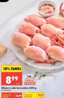 Biedronka Mięso z uda kurczaka oferta