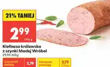 Biedronka Kiełbasa królewska z szynki Madej Wróbel oferta