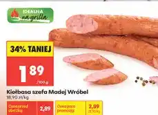 Biedronka Kiełbasa szefa Madej Wróbel oferta