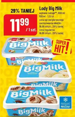 Polomarket Lody Big Milk oferta