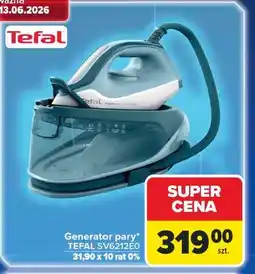 Carrefour Generator pary sv6212e0 Tefal oferta