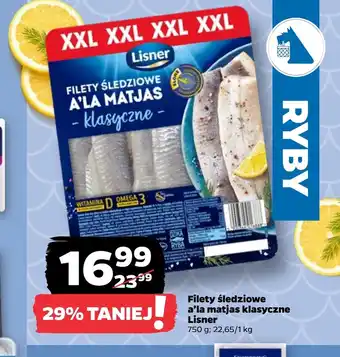 Netto Filety śledziowe Lisner oferta