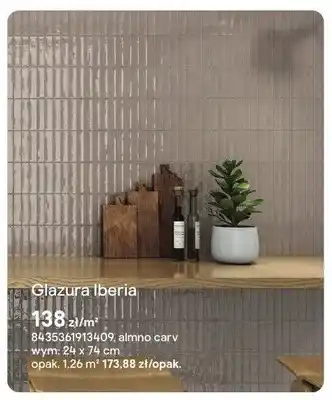 Glazura Euroceramika Iberia almno carv 24x74cm