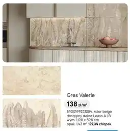 Castorama Gres Tubądzin Valerie kolor beige 119,8x59,8cm oferta