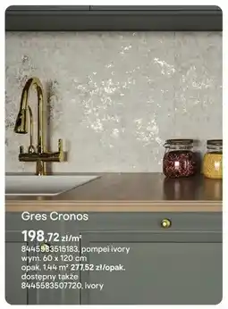 Castorama Gres Euroceramika Cronos ivory 60x120cm oferta