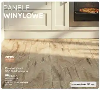 Castorama Panel winylowy SPC Dąb Flamenco gr. 4mm oferta