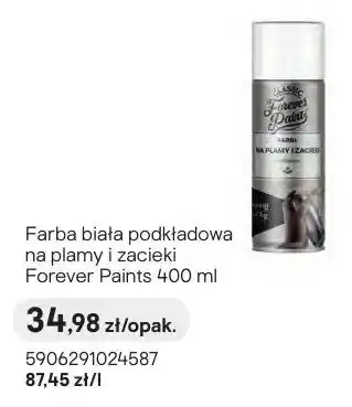 Castorama Farba biała podkładowa na plamy i zacieki Forever Paints oferta