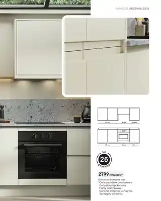 Zestaw mebli kuchennych Garcinia sandstone mat