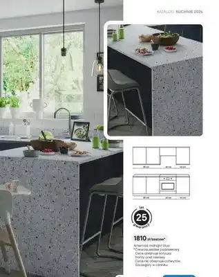 Castorama Zestaw mebli kuchennych Artemisia midnight blue oferta