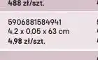 Castorama Obrzeże ABS Marmur loretto 4,2x0,05x63cm oferta