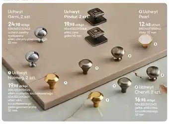 Castorama Uchwyt Garni uchwyt owalny rowkowany efekt chromu polerowanego 32mm oferta