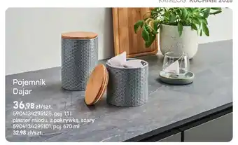 Castorama Pojemnik Dajar plaster miodu z pokrywką szary oferta