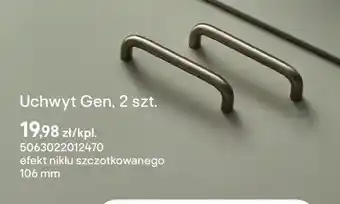 Castorama Uchwyt Gen efekt niklu szczotkowanego 106mm 2-pak oferta