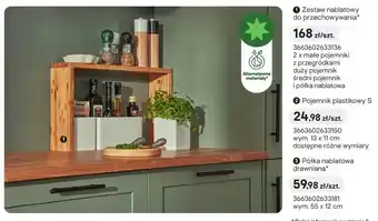 Castorama Zestaw nablatowy do przechowywania Budu oferta