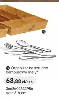 Castorama Organizer na sztućce bambusowy mały szer. 31,4cm oferta