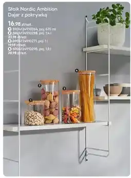 Castorama Słoik Nordic Ambition Dajar z pokrywką oferta
