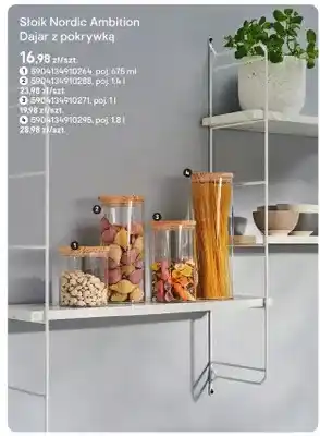 Castorama Słoik Nordic Ambition Dajar z pokrywką oferta