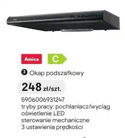 Castorama Okap podszafkowy Amica oferta