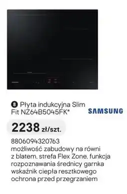 Castorama Płyta indukcyjna Slim Fit Samsung NZ64B5045FK oferta