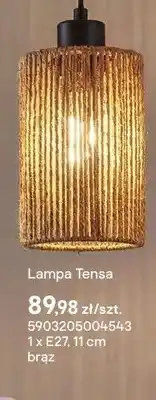 Castorama Lampa Tensa 1 x E27 11cm brąz oferta