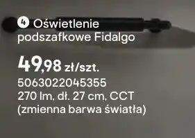 Castorama Oświetlenie podszafkowe GoodHome Fidalgo 270lm dł. 27cm CCT oferta