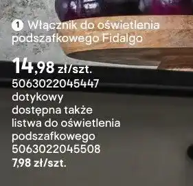 Castorama Listwa do oświetlenia podszafkowego GoodHome Fidalgo oferta