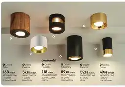 Castorama Oczko Tuba drewno/metal 1xGU10 oferta