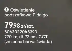 Castorama Oświetlenie podszafkowe GoodHome Fidalgo 720lm dł. 72cm CCT oferta