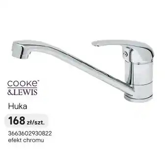 Castorama Bateria kuchenna COOKE & LEWIS Huka efekt chromu oferta