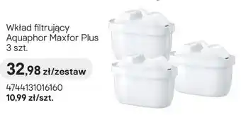 Castorama Wkład filtrujący Aquaphor Maxfor Plus 3-pak oferta