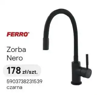 Castorama Bateria kuchenna Zorba Nero czarna oferta