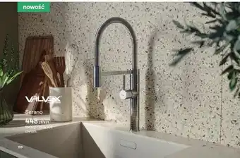 Castorama Bateria kuchenna VALVEX Serano chrom oferta