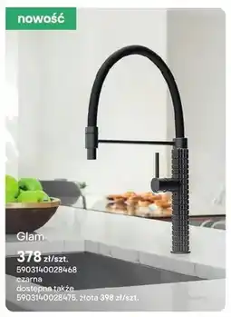 Castorama Bateria kuchenna Glam złota oferta